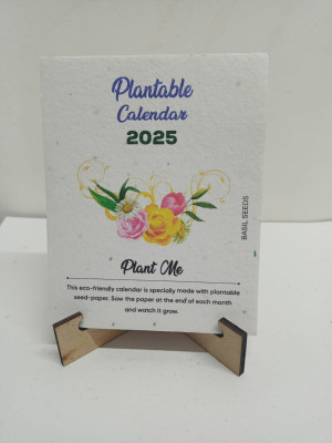Seed Plantable Calendar For Year 2026 Best Eco Friendly Gifting Product