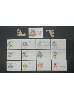 Plantable Calendar 2026 | 12 Months | Eco-Friendly Monthly Tree Planting