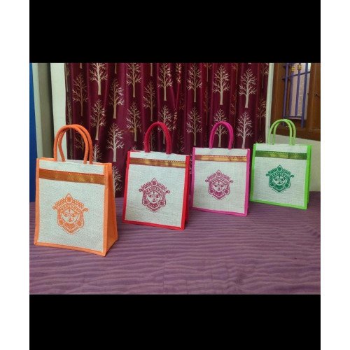 Jute bag 11 X 9 X 4 inches